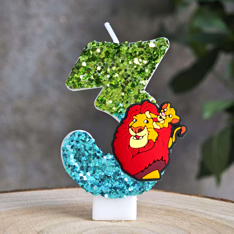 Lion King Simba Candle Number  - Zebra Candle Supplies 评论和价格