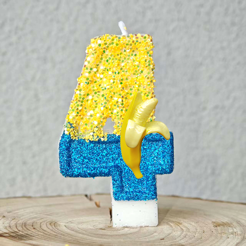 Cute Yellow Banana Man Candle  - Zebra Candle Supplies 评论和价格