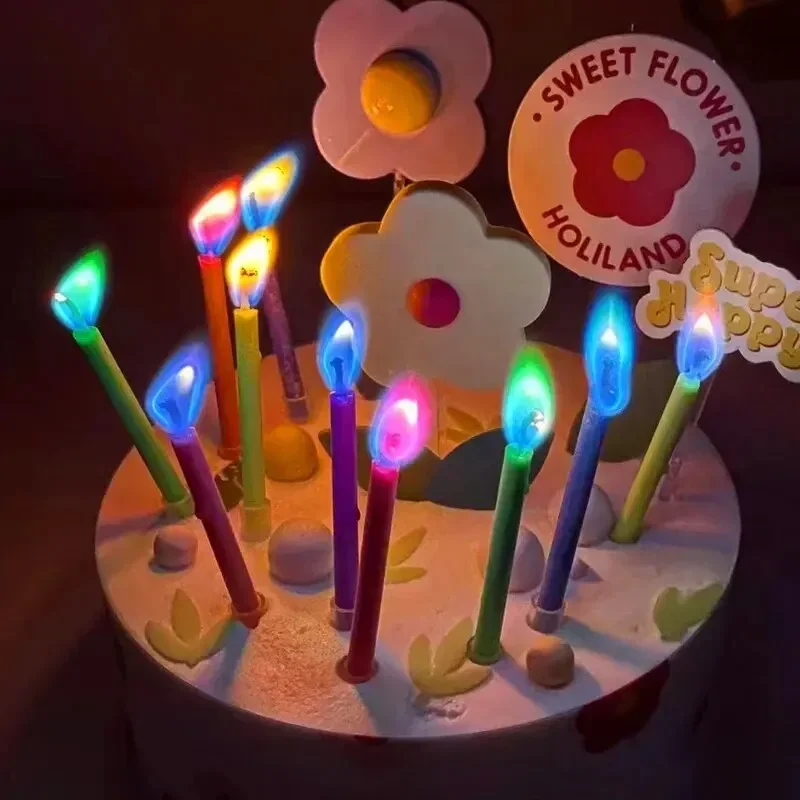 6pcs Colored Birthday Party Su - Zebra Candle Supplies 评论和价格