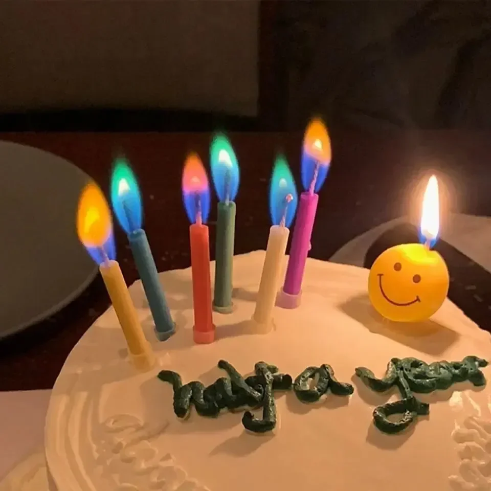 6pcs Colored Birthday Party Su - Zebra Candle Supplies 评论和价格