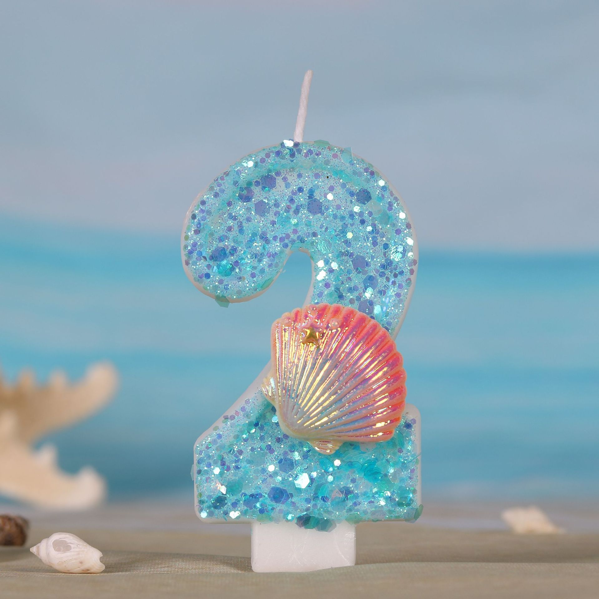 Ocean Mermaid Theme Cake Candl - Zebra Candle Supplies 评论和价格