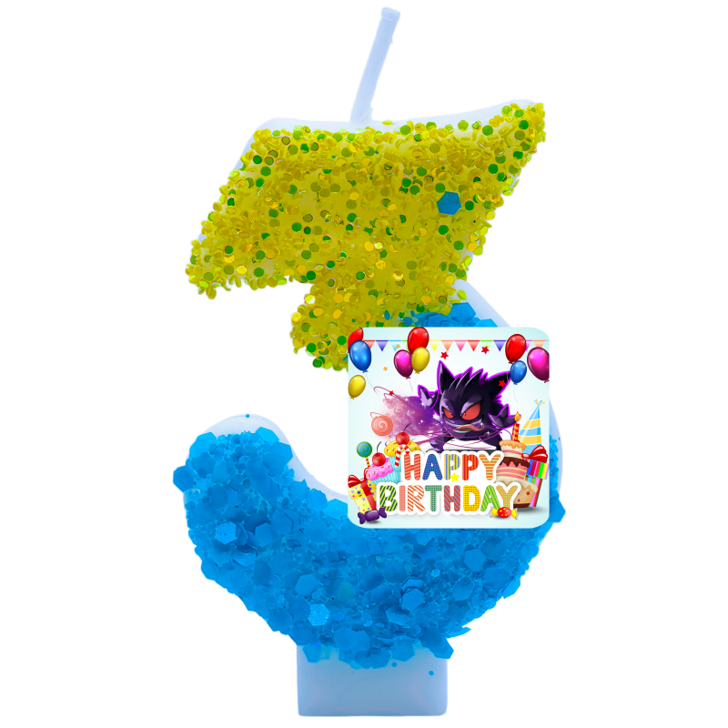 Pokemon Gengar Candles Themed  - Zebra Candle Supplies 评论和价格