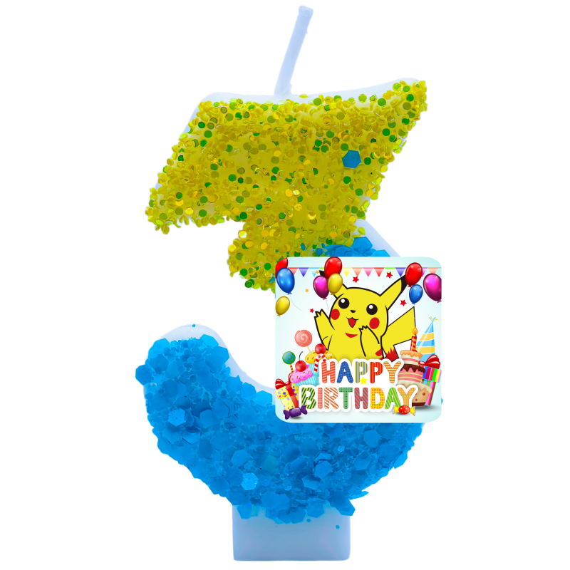 Pokemon Monster Pikachu Candle - Zebra Candle Supplies 评论和价格