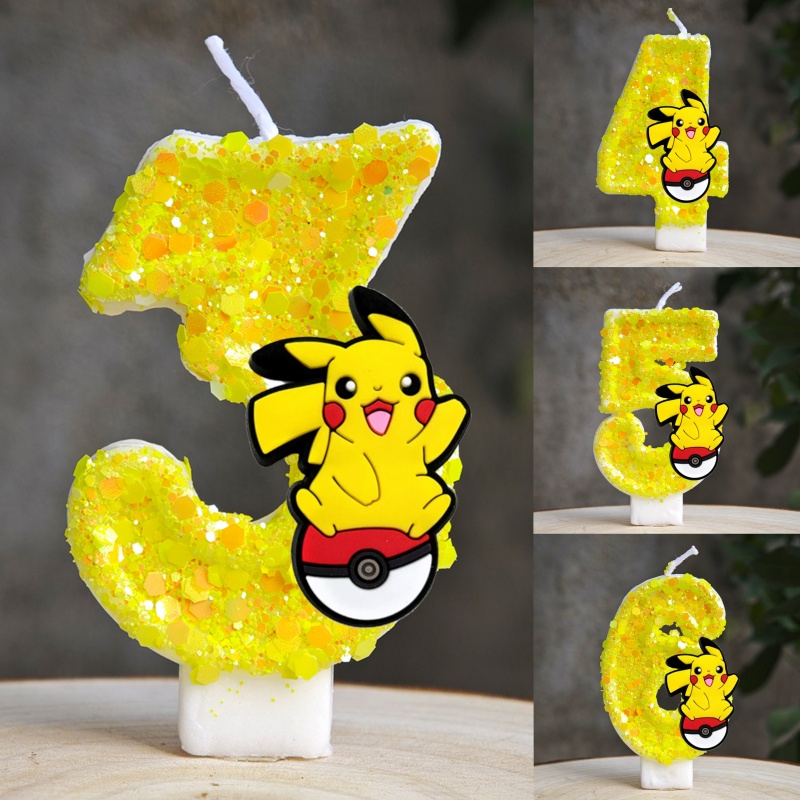 Pokemon Pikachu Candle Monster - Zebra Candle Supplies 评论和价格