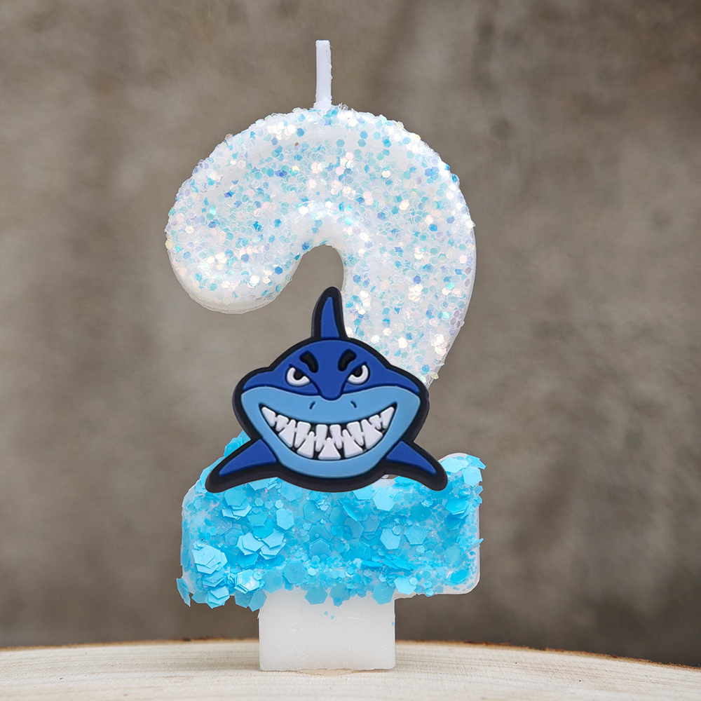 Shark Candle Anime Figure Digi - Zebra Candle Supplies 评论和价格