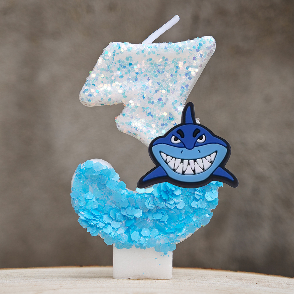 Shark Candle Anime Figure Digi - Zebra Candle Supplies 评论和价格