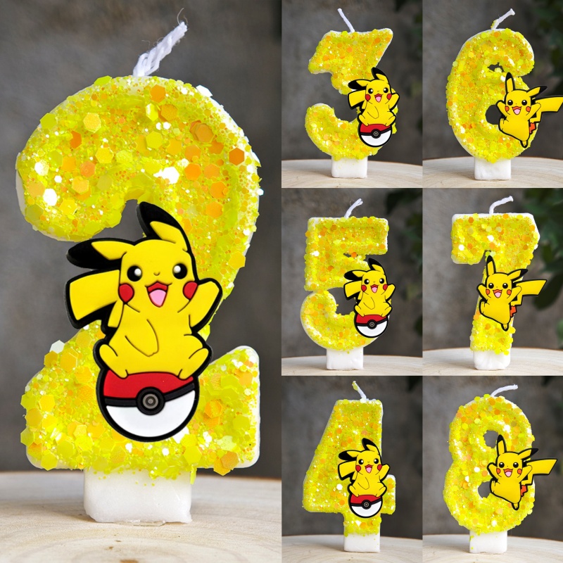 Pokemon Pikachu Candle Cartoon - Zebra Candle Supplies 评论和价格